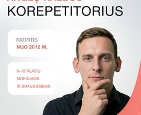 Mokymai, kursai, kalbos - Korepetitoriai tik su patirtimi - 1