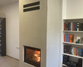 Interjeras, baldai - Židinių, Dūmtraukių, Kaminų, Krosnelių Montavimas-pardavimas - 3