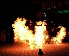 Pramogų organizatoriai - Hefaistas - Fakyrai, Ugnies &scaron;ou, Pasirodymai su ugnimi - 1