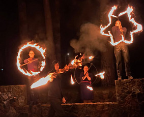 Pramogų organizatoriai - Hefaistas - Fakyrai, Ugnies &scaron;ou, Pasirodymai su ugnimi - 4