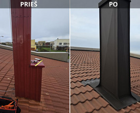 Statybos darbai - Skardex Stogų dengimas ir skardinimas Žemaitijoje - 1