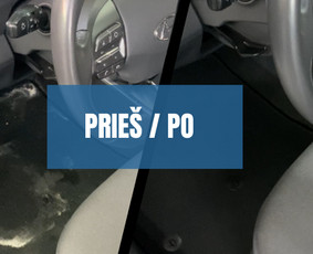 Cheminis salono valymas - Profesionalus giluminis automobilio salono valymas - 4