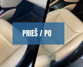 Cheminis salono valymas - Profesionalus giluminis automobilio salono valymas - 3