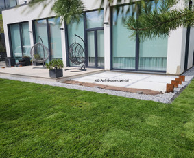 Medžio darbai, staliai - Terasų projektavimas ir įrengimas,tik plytelės terasoms 2cm - 2