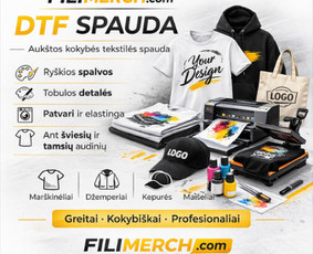 Apranga, papuo&scaron;alai, aksesuarai - Profesionalus siuvinėjimas bei spauda - 3