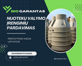 Santechnikai, santechnikos darbai - &Scaron;vaistė nuotekų valymo įrenginių montavimas - 1