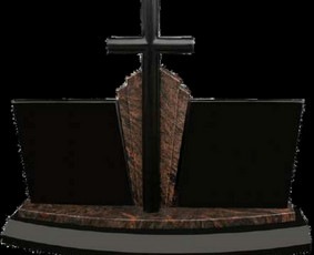 Paminklų, antkapių montavimas - Kapų dengimas plok&scaron;tėmis, paminklai, raidžių kalimas - 3