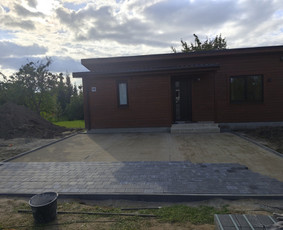 Vejos bortelių įrengimas - Trinkelių klojimo darbai - 3