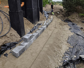 Trinkelių pagrindo paruo&scaron;imas - Trinkelių klojimo darbai - 2