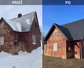 Stogdengiai, stogo darbai - Stogų įrengimas, fasadų apdaila ir &scaron;iltinimas - 1