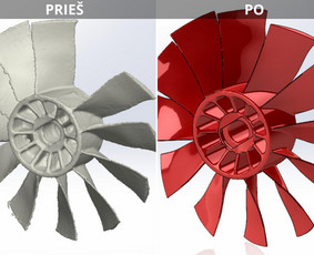 Reverse Engineering, detalių atkūrimas iš 3D scan duomenų į 3D CAD
https://photos.app.goo.gl/1Lsj7uHrrHL4CbSd9
