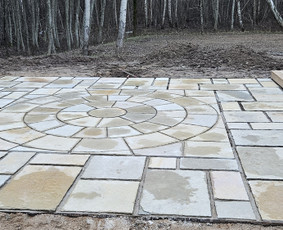 Aplinka, sodas - Trinkelių klojimas, aik&scaron;telių įrengimas. Gerbūvio darbai. - 1