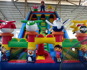 Pramogos vaikams - Pripučiamų batutų nuoma - 1