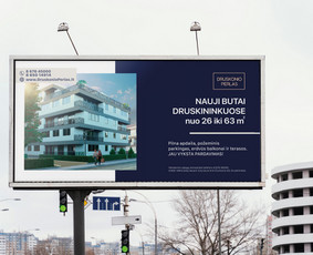 Lauko reklamos meketas. DRUSKUPIO PERLAS