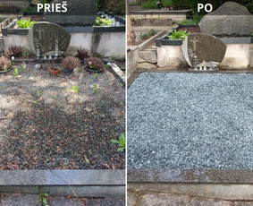 Kapų priežiūra, renovacija, tvarkymas, dekoravimas / Kapų priežiūra, renovacija, tvarkymas. / Darbų pavyzdys ID 4313509