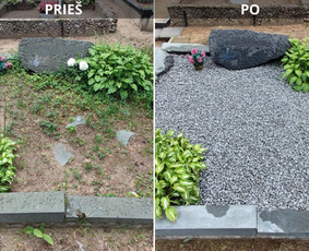Kapų priežiūra, renovacija, tvarkymas, dekoravimas / Kapų priežiūra, renovacija, tvarkymas. / Darbų pavyzdys ID 4313513