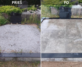 Kapų priežiūra, renovacija, tvarkymas, dekoravimas / Kapų priežiūra, renovacija, tvarkymas. / Darbų pavyzdys ID 4313517