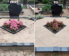 Kapų priežiūra, renovacija, tvarkymas, dekoravimas / Kapų priežiūra, renovacija, tvarkymas. / Darbų pavyzdys ID 4313519