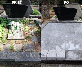 Kapų priežiūra, renovacija, tvarkymas, dekoravimas / Kapų priežiūra, renovacija, tvarkymas. / Darbų pavyzdys ID 4313525