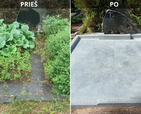Kapų priežiūra, renovacija, tvarkymas, dekoravimas / Kapų priežiūra, renovacija, tvarkymas. / Darbų pavyzdys ID 4313529
