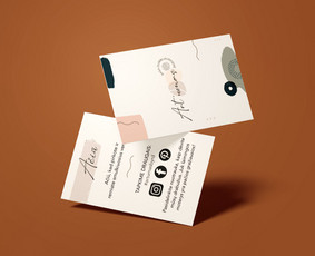 Vizitinių kortelių maketavimas - Brandingas / Logotipų kūrimas / Web dizainas (Figma) - 1