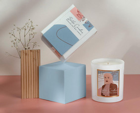 Pakuotės dizainas. BELLA CANDLES
Photo: Bella Candles