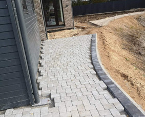 Vejos bortelių įrengimas - Trinkeliu klojimas zemaitijoje - 3