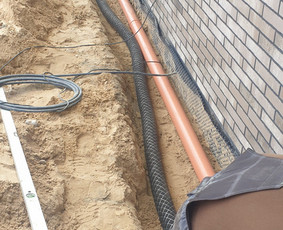 Drenažo įrengimas - Trinkeliu klojimas zemaitijoje - 1