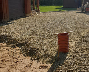 Trinkelių pagrindo paruo&scaron;imas - Trinkeliu klojimas zemaitijoje - 4