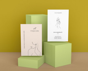 Vizitinių kortelių maketavimas - Brandingas / Logotipų kūrimas / Web dizainas (Figma) - 2