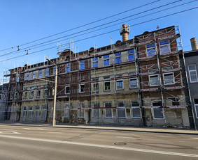 Fasadinių ir modulinių pastolių nuoma / MB Žemaitijos pastoliai / Darbų pavyzdys ID 4314341