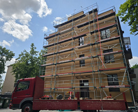 Pastolių nuoma - Fasadinių ir modulinių pastolių nuoma - 4