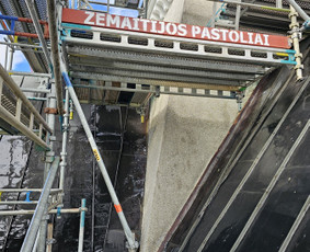 Įrankių nuoma - Fasadinių ir modulinių pastolių nuoma - 4