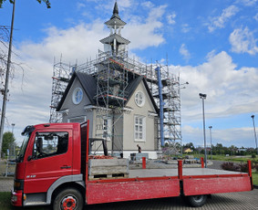 Įrankių nuoma - Fasadinių ir modulinių pastolių nuoma - 3