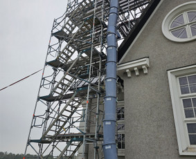 Įrankių nuoma - Fasadinių ir modulinių pastolių nuoma - 2