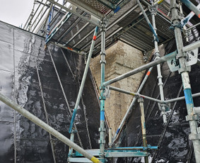 Įrankių nuoma - Fasadinių ir modulinių pastolių nuoma - 1