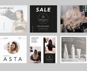 Banerių kūrimas - Brandingas / Logotipų kūrimas / Web dizainas (Figma) - 3