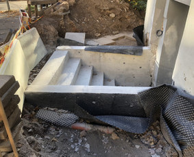 Statybos darbai - Betoninių laiptų gamyba ir montavimas, demontavimas - 1