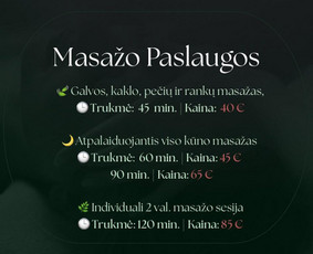 Masažo paslaugos - Masažo seansai - 3