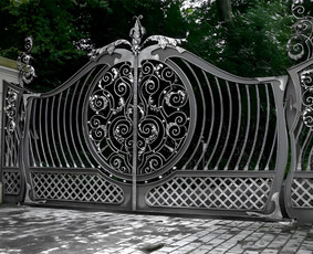 Metalinės tvoros - Vartų, tvorų ir metalo konstrukcijų gamyba - 1
