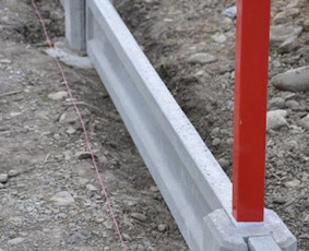 Tvoros pamatai, betonavimas - Vartų, tvorų ir metalo konstrukcijų gamyba - 1