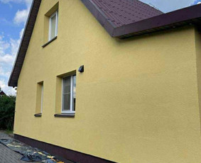 Fasadų apdaila, dažymas - Stogų, fasadų plovimas ir dažymas - 4