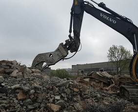 Statybos darbai - Pastatų griovimas, betono malimas, betono trupinimas - 3