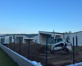 Tvoros pamatai, betonavimas - Kiemo vartų ir tvorų įrengimas, automatikų remontas - 3