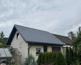 Šlaitiniai stogai, ventiliuojami fasadai, skardinimo darbai. / Tadas B / Darbų pavyzdys ID 4316869
