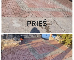 Fasadų ir trinkelių plovimas / MB CleanPro Utena / Darbų pavyzdys ID 4317033
