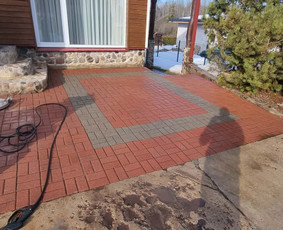 Fasadų ir trinkelių plovimas / MB CleanPro Utena / Darbų pavyzdys ID 4317251
