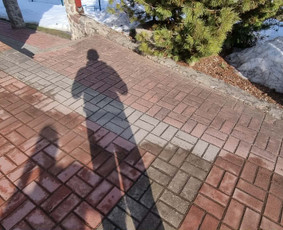 Srautinis valymas - Fasadų ir trinkelių plovimas - 2