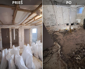 Vidaus apdailos darbai - Griovimo darbai už sąžiningą kainą. - 1