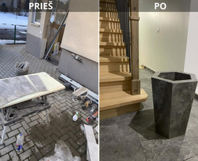 Langų, durų apdaila - Plytelių meistas - 1